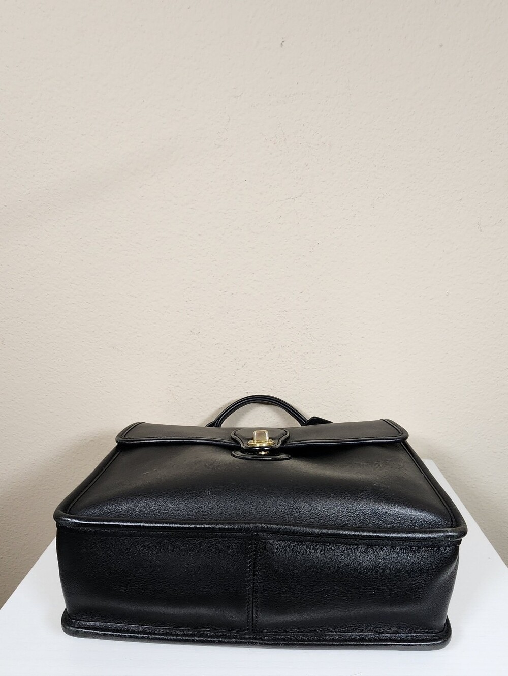 Coach Black Leather Willis Bag - Picture 8 of 13